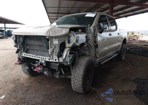 2022 Chevrolet Silverado 1500 4Wd Short Bed Lt Trail Boss from USA, damaged, VIN 3GCUDFEL6NG672899